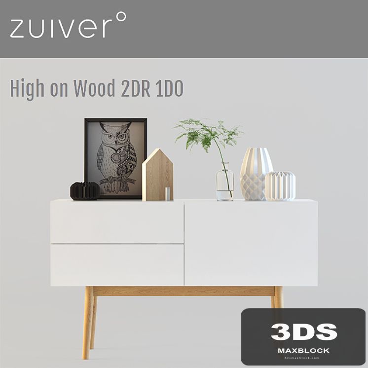 Zuiver / High on Wood 2DR 1DO
