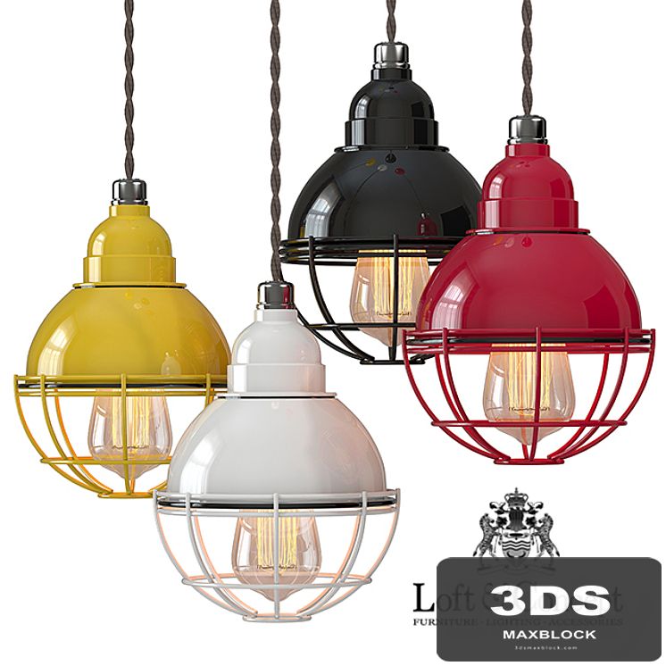 Chandelier Garage Retro Color Light