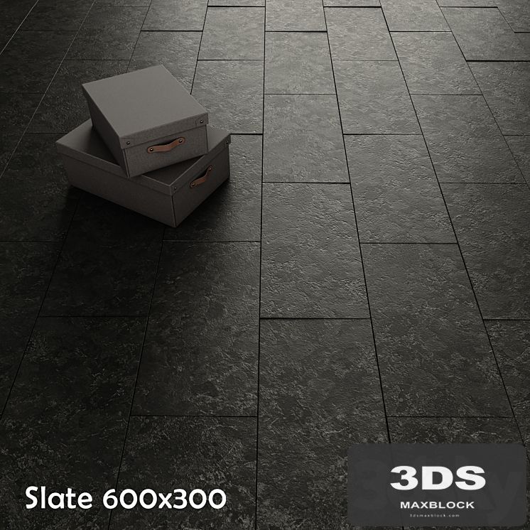 Slate in two colors