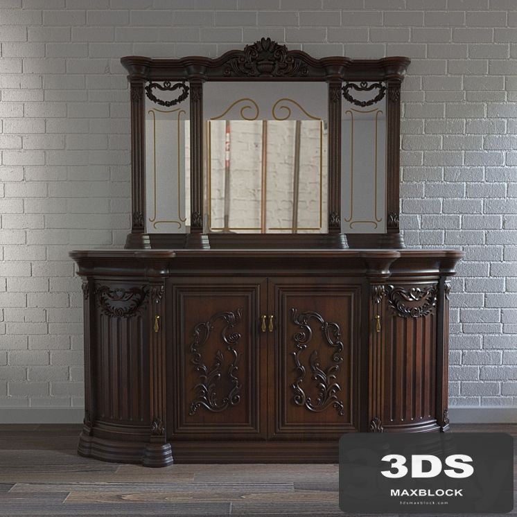 dresser & mirror