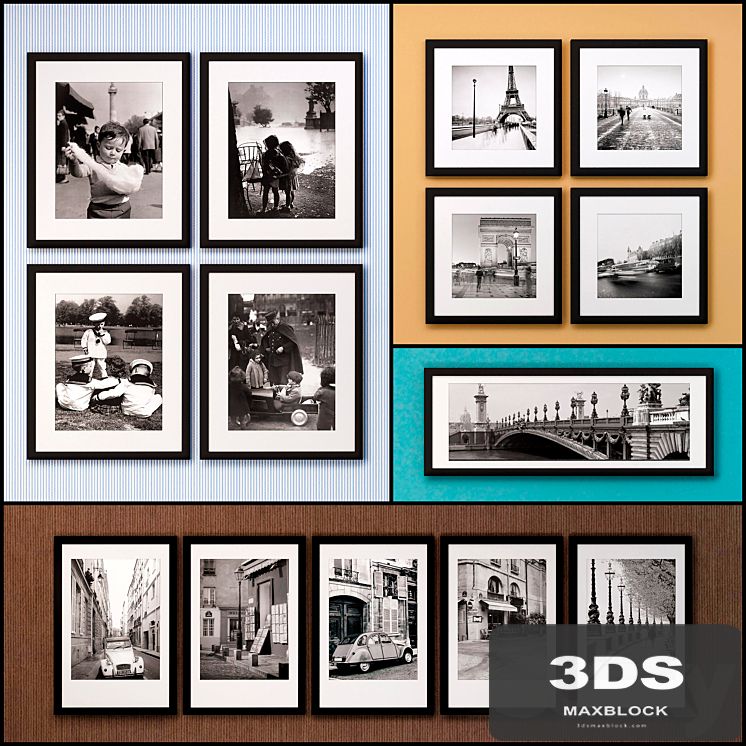 The picture in the frame: 22 pieces (80 collection) Photo Frame