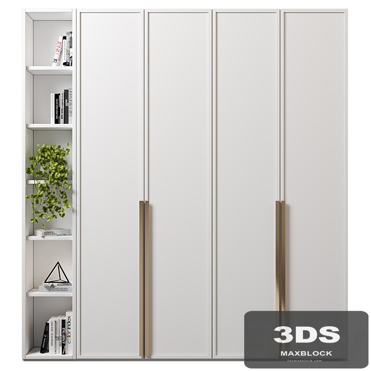 Cabinet with shelves 87