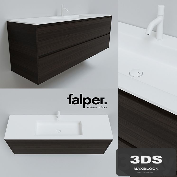 Sink Falper Flat pedestal Falper Viaveneto