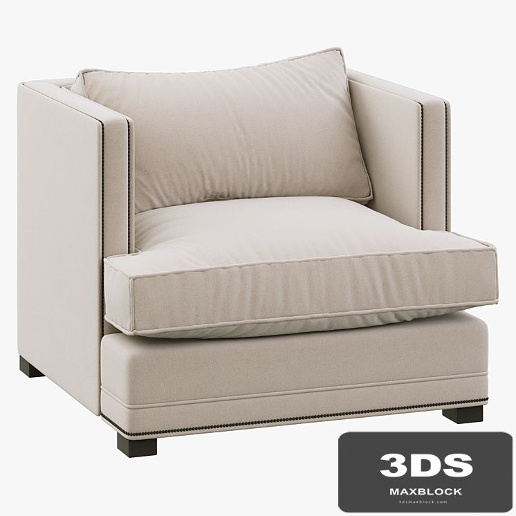 Restoration Hardware Easton Upholstered Chair