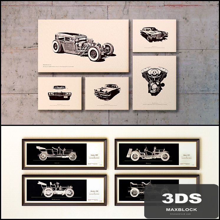 The picture in the frame: a collection of 81
