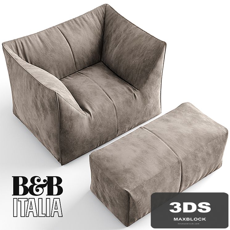 B&B ITALIA LE BAMBOLE ARMCHAIR