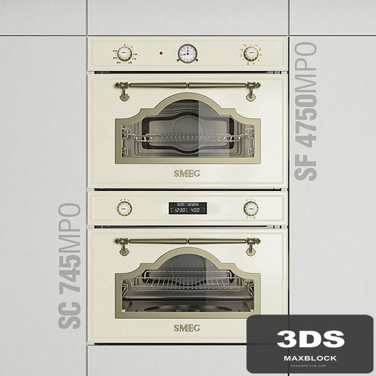 Smeg Cortina SF4750MPO - SC745MPO Microwave Oven
