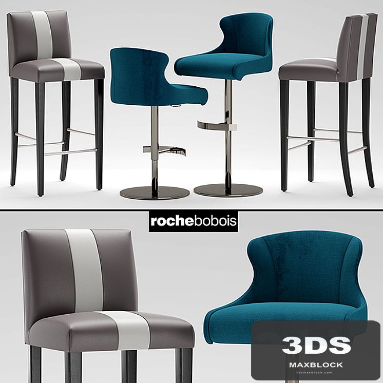 Chairs roche bobois Tabouret CARIOCA STEEPLE
