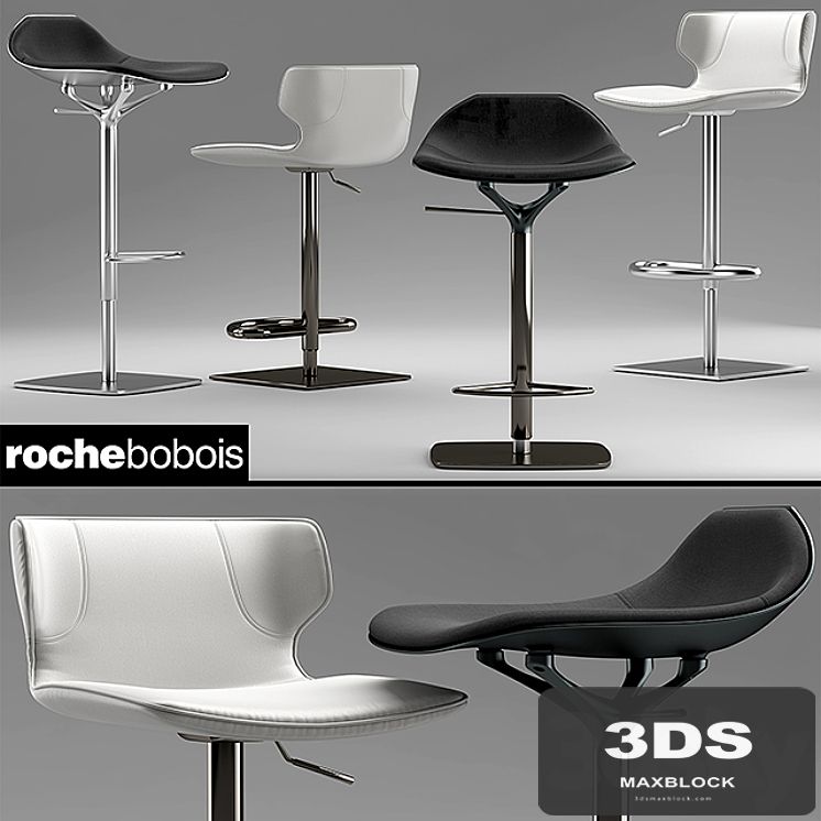 chairs roche bobois Tabouret KASUKA CHISTERA
