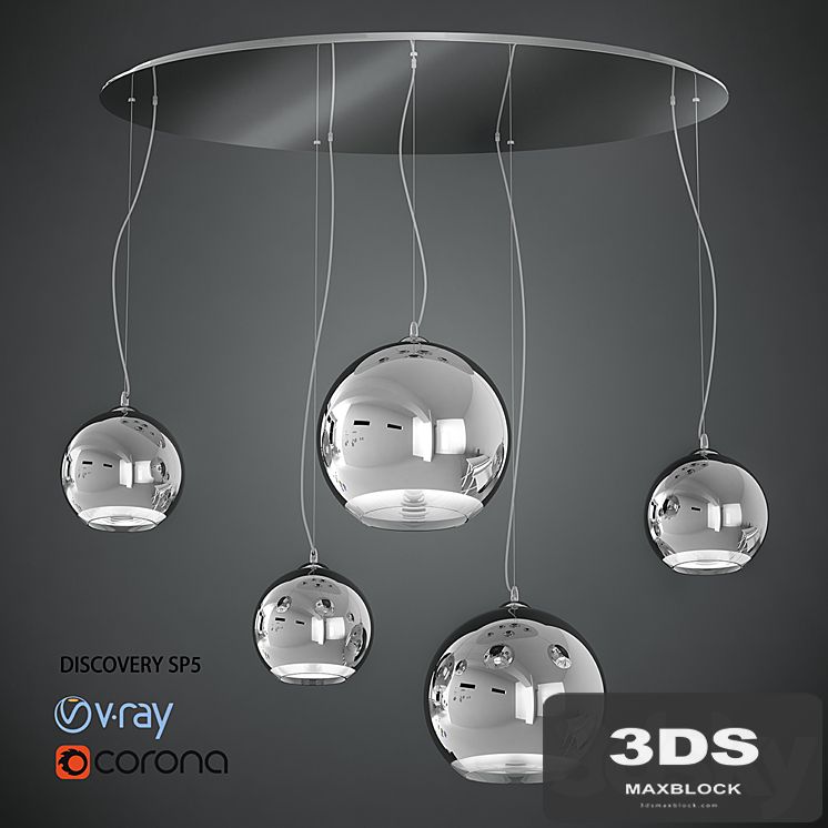 chandelier IDEAL LUX DISCOVERY