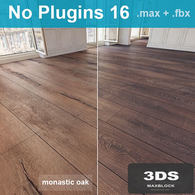 Parquet 16 (2 species, without the use of plug-ins)
