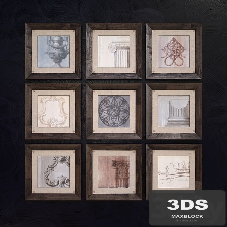 Elegance Traditional Architectural Art