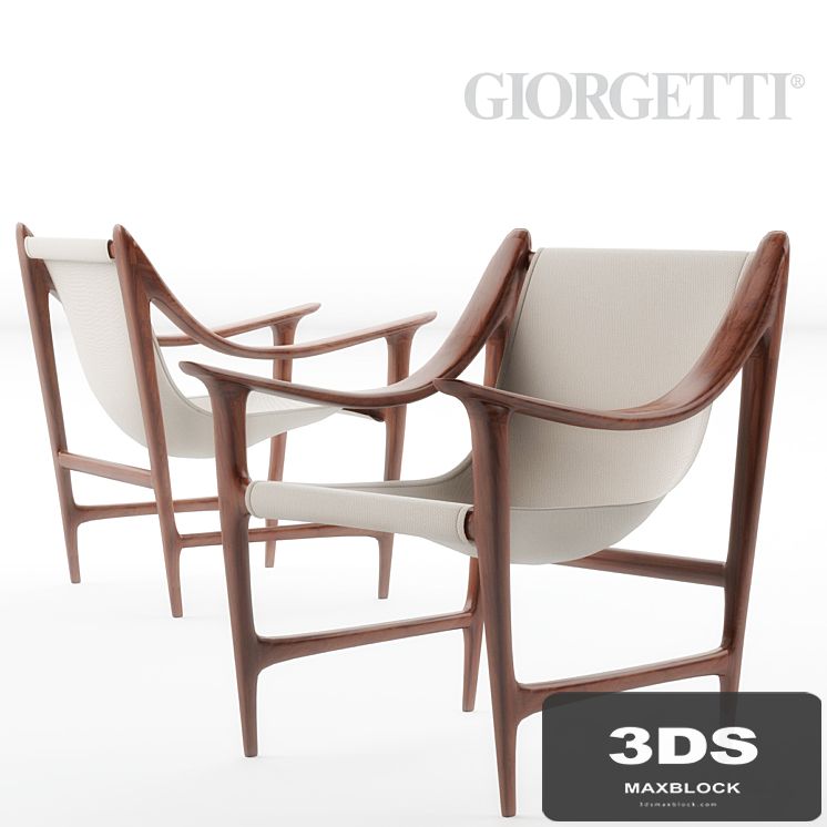Swing Armchair by Giorgetti