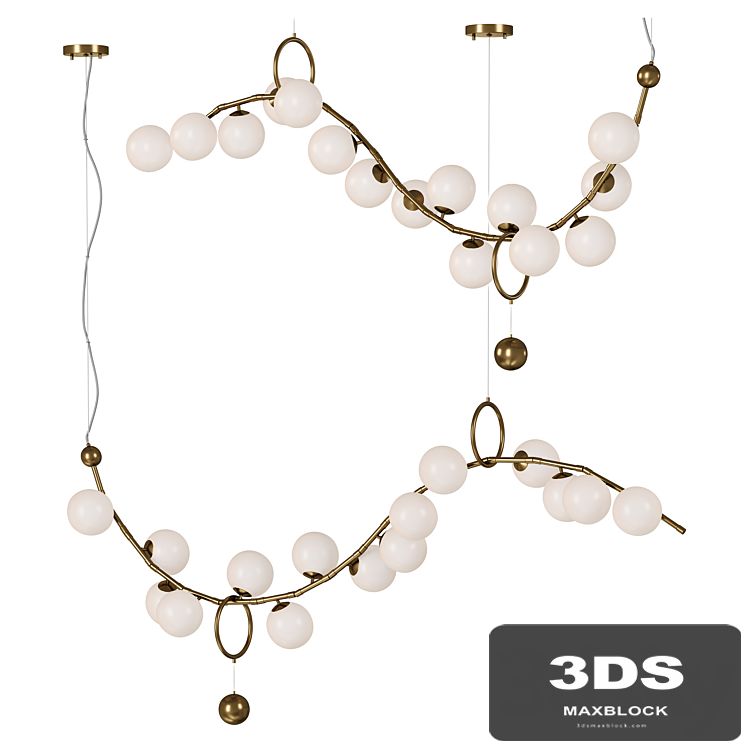 LED Linear Chandelier