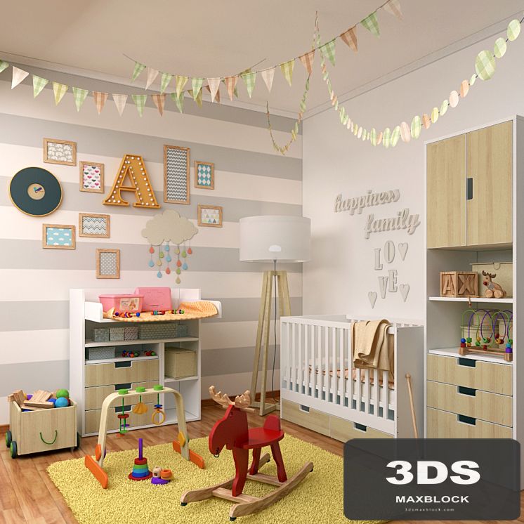 Decorative set for a children №3
