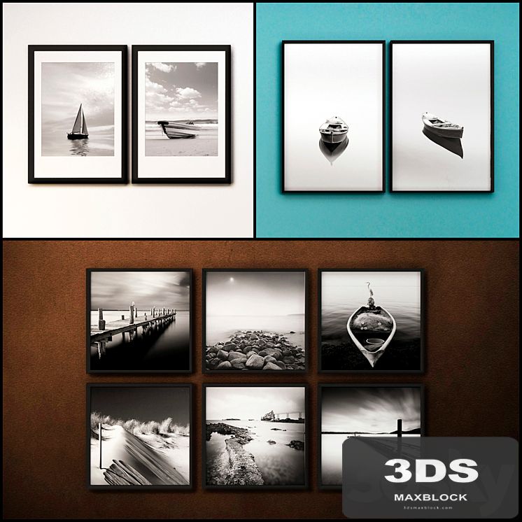 The picture in the frame: a collection of 82 photo frame