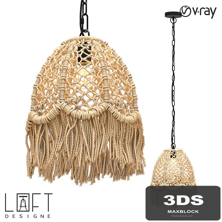 Hanging light LoftDesigne 10335 model