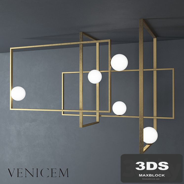 VeniceM Mondrian Glass Ceiling
