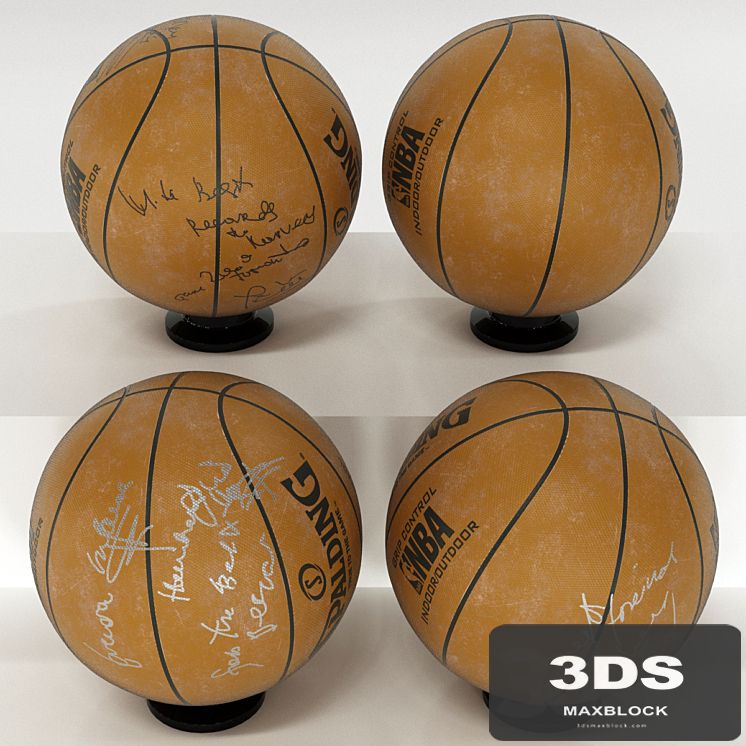 Basketballs autographed