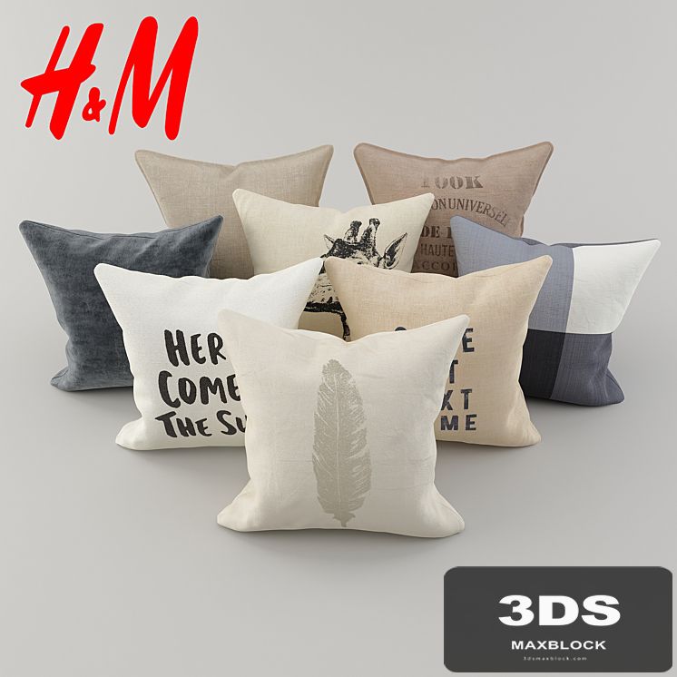 Cushions from H &amp; M Set 4