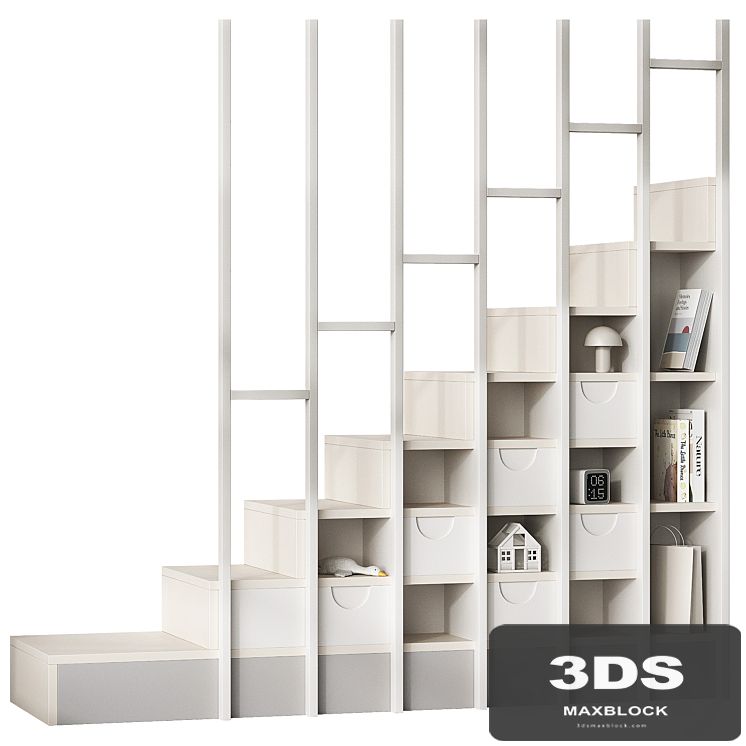 Wardrobe ladder for children's room