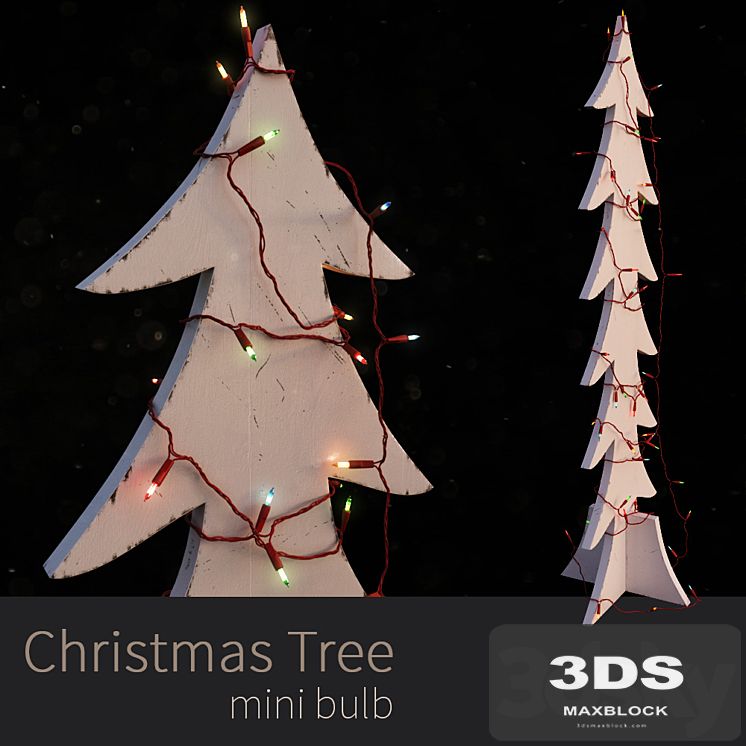Christmas Tree - mini bulb