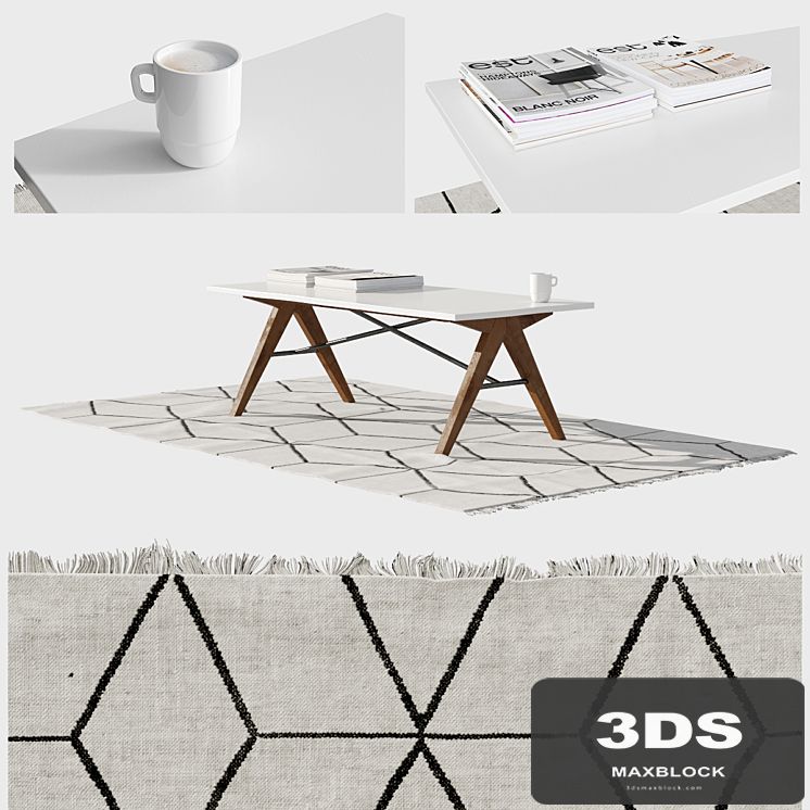 Zuo - Saints Coffee Table and Mum's Pad