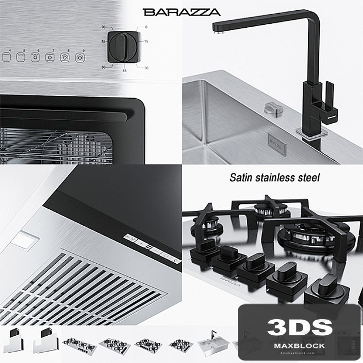 BARAZZA COLLECTIONS UNIQUE (Satin stainless steel)