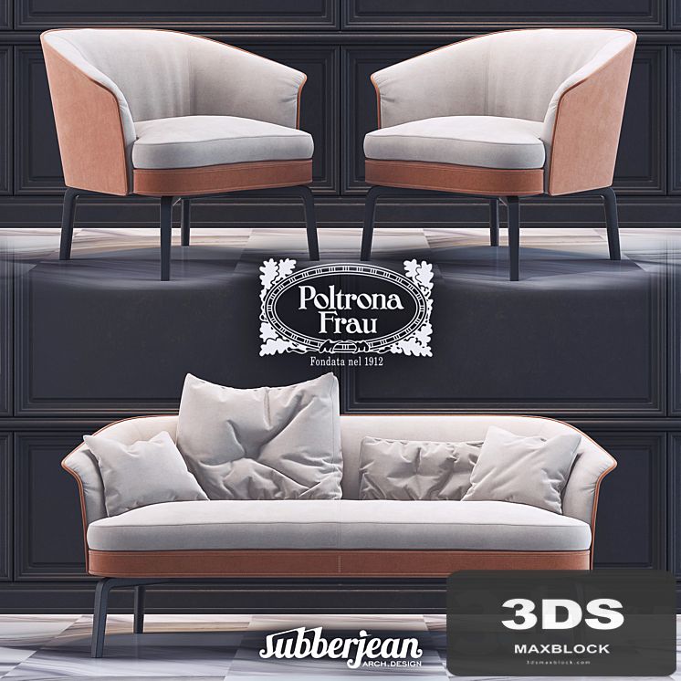 Poltrona Frau Nivola Set