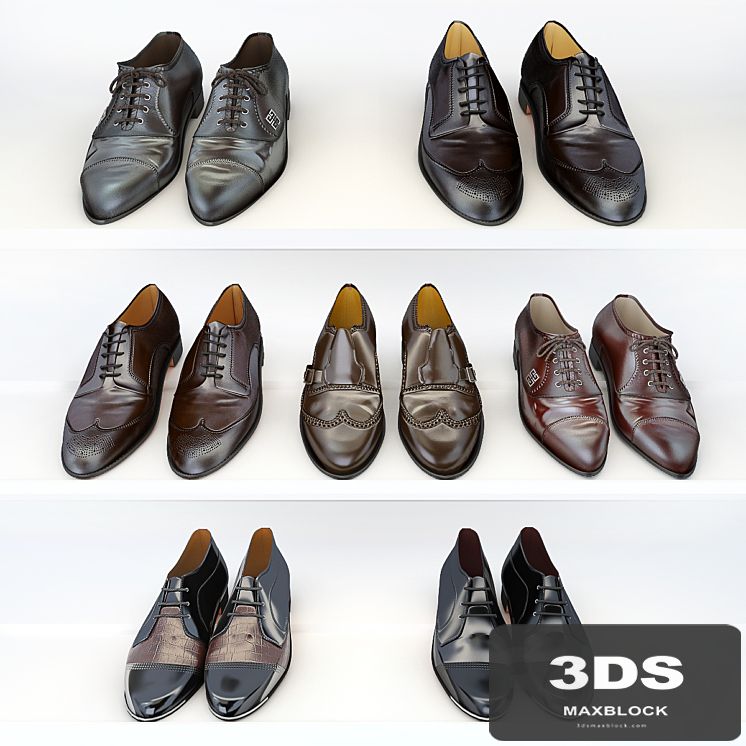 A set of men's shoes