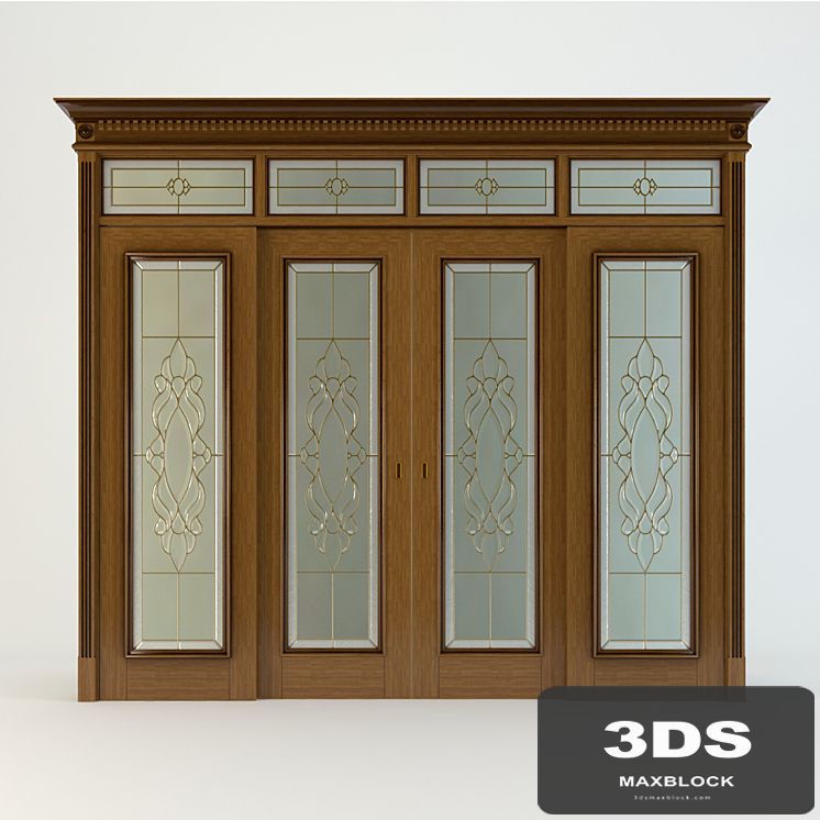 stained glass door-