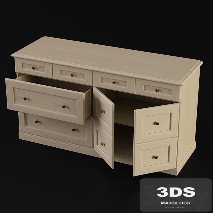 Chest of drawers. Sameba
