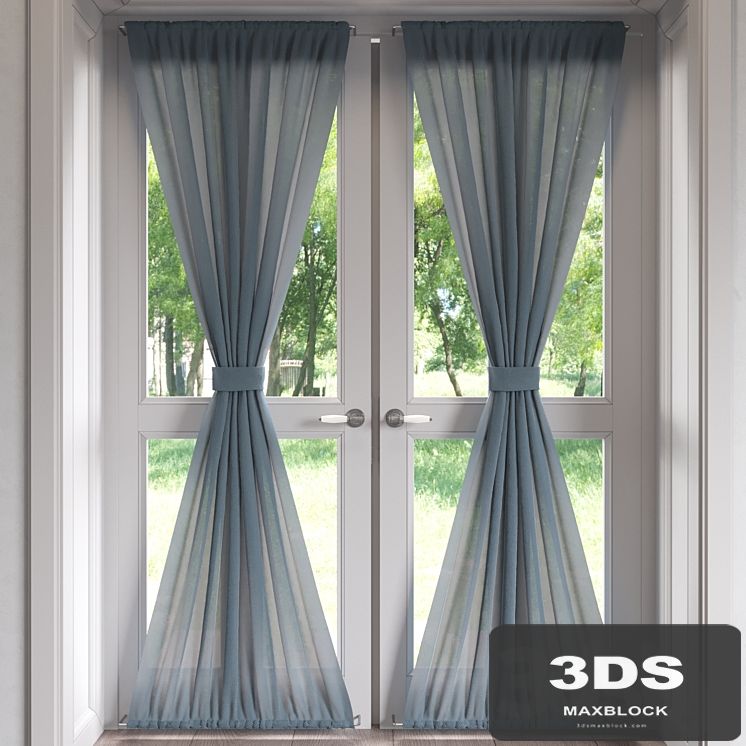 stained curtains