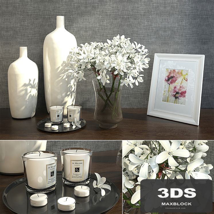 Decorative set of Bouquet