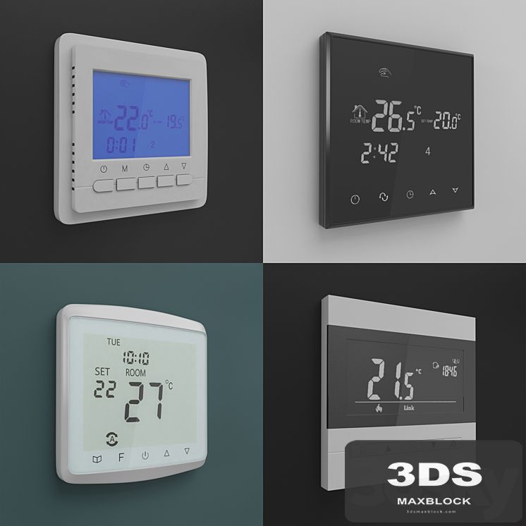 Touch Screen Thermostats