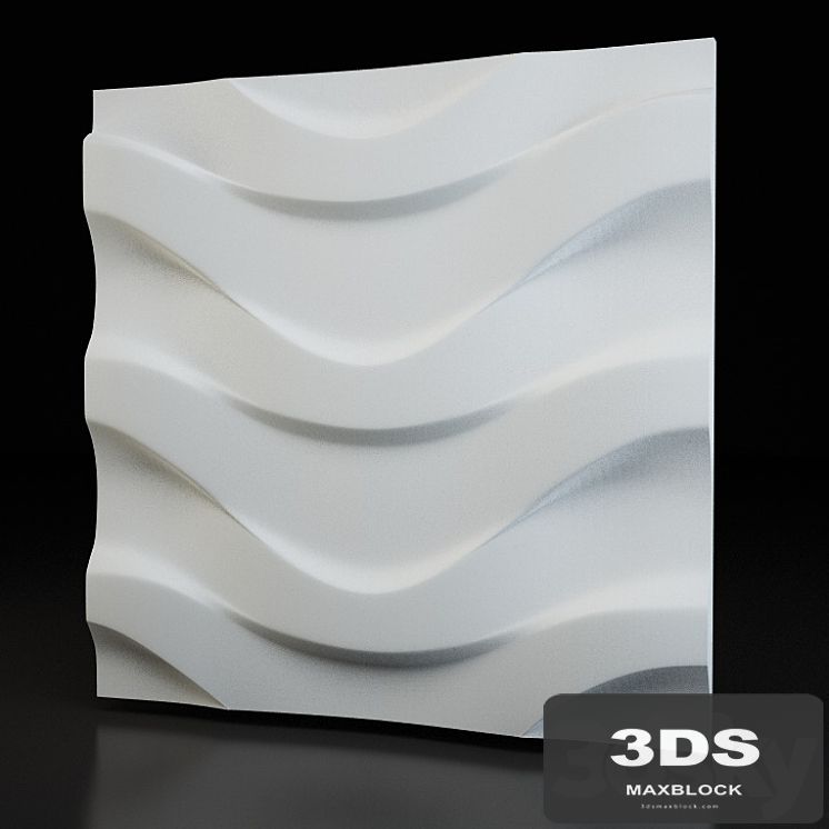 Wave - 3D panel