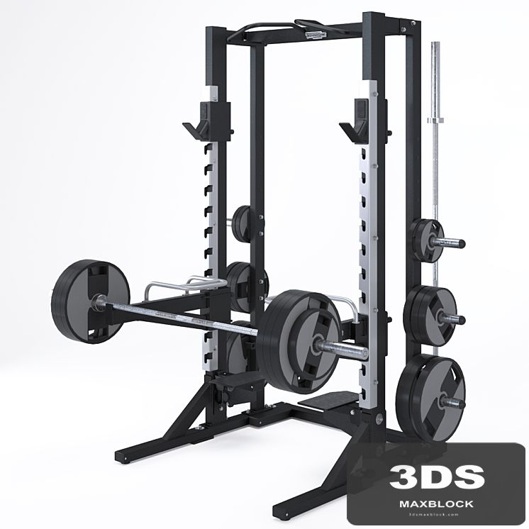 PURE STRENGTH - OLYMPIC HALF RACK