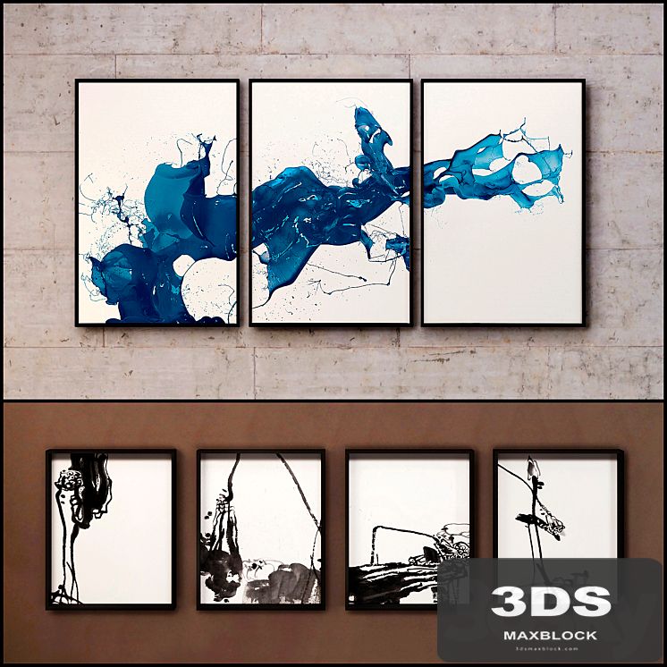 The picture in the frame: a collection of 84. Abstract