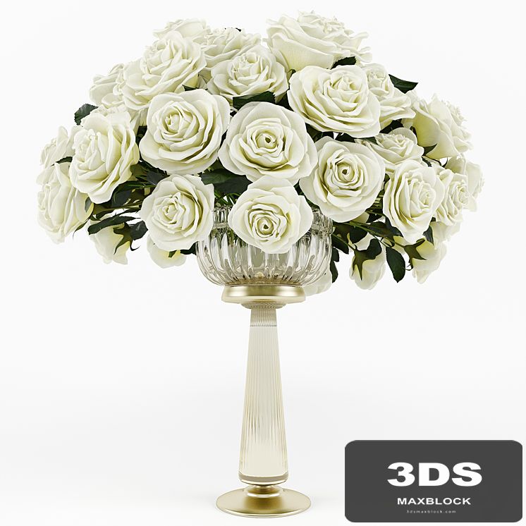 Roses in a vase
