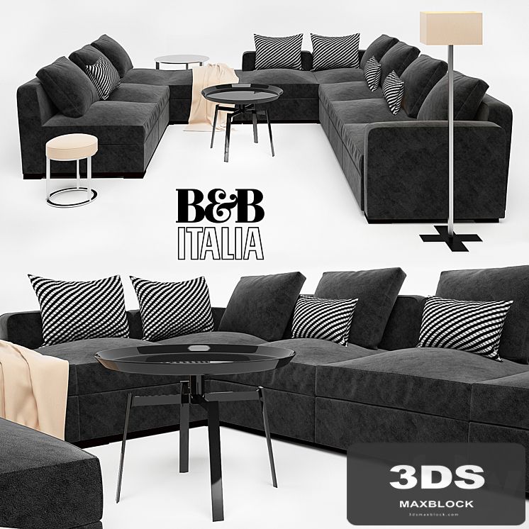 SOFA SOLATIUM - Collection BLACK-1