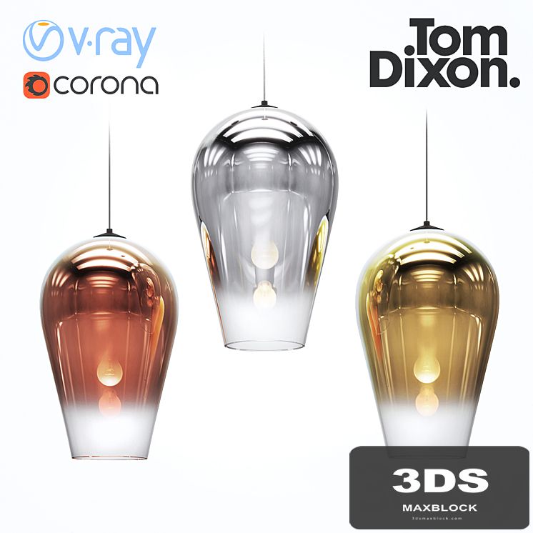 FADE PENDANT LAMP by Tom Dixon