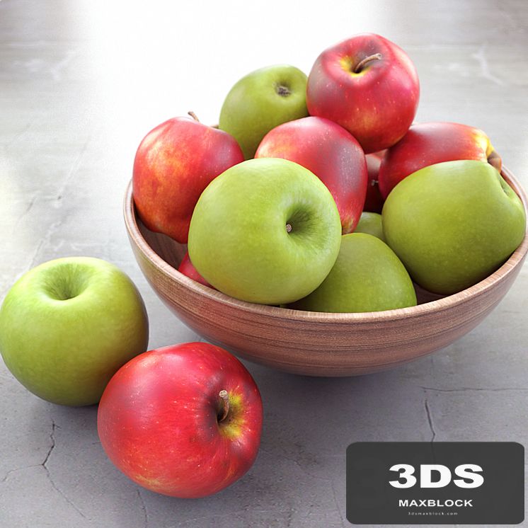 mixed apples