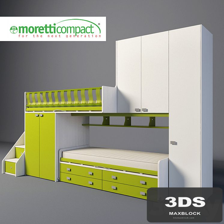 Bed Moretti Compact