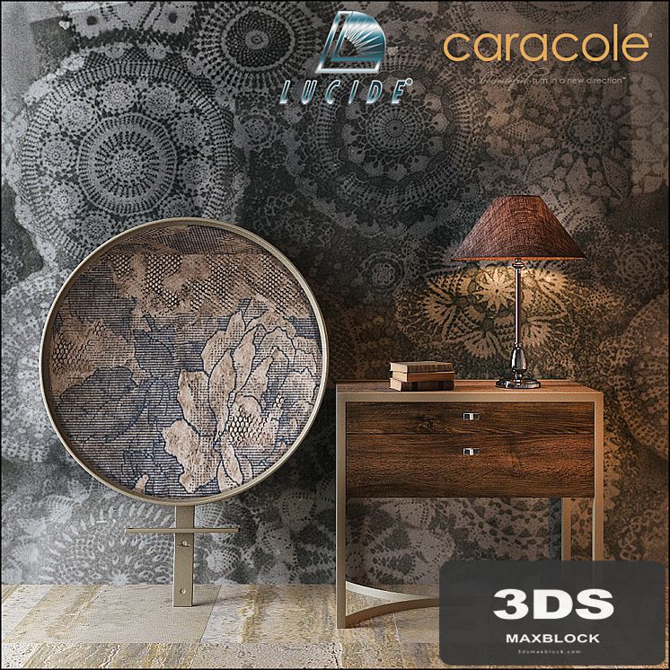 CARACOLE Nightstand ATS-NITSTD-001