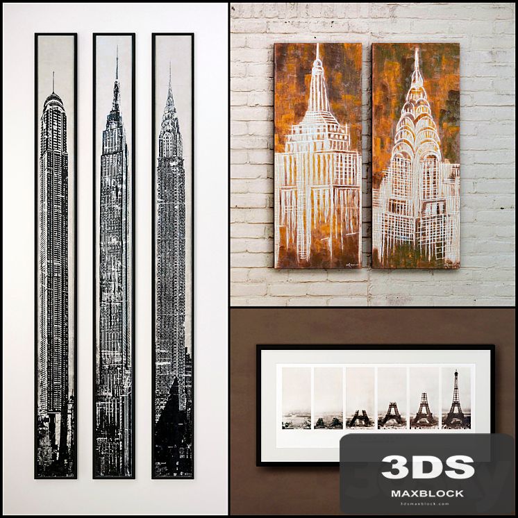 The picture in the frame (a collection of 88) Architecture