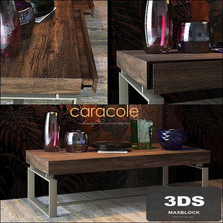 CARACOLE  Cocktail Table  ATS-COCTAB-002