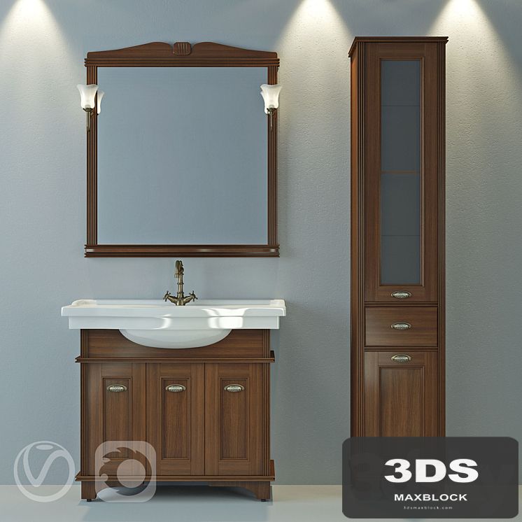 Bath Furniture Aquanet Nicole 90