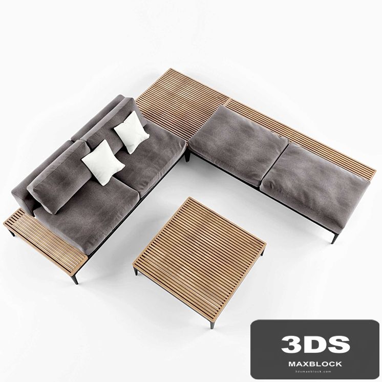 Gloster Grid Sofa