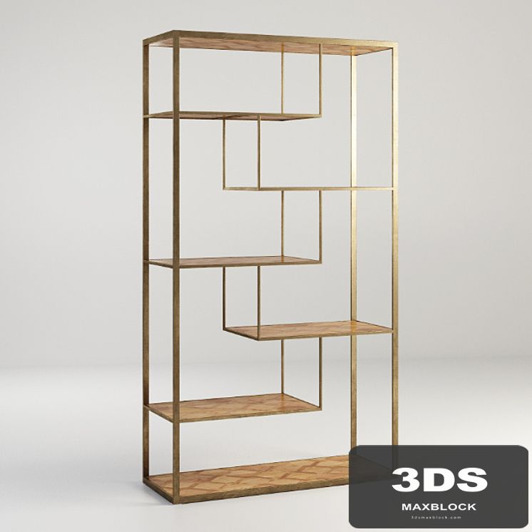 GRAMERCY HOME - MILBURN BOOKSHELF 502.010