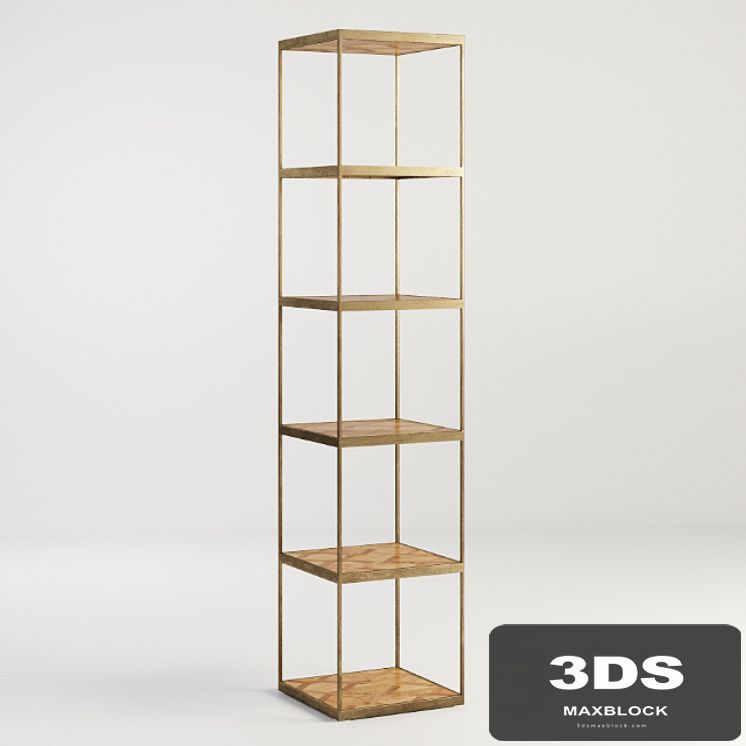 GRAMERCY HOME - LANDFORD BOOKSHELF 502.009